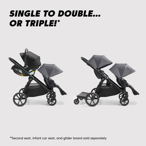 Baby Jogger City Select 2 Stroller - Radiant Slate.