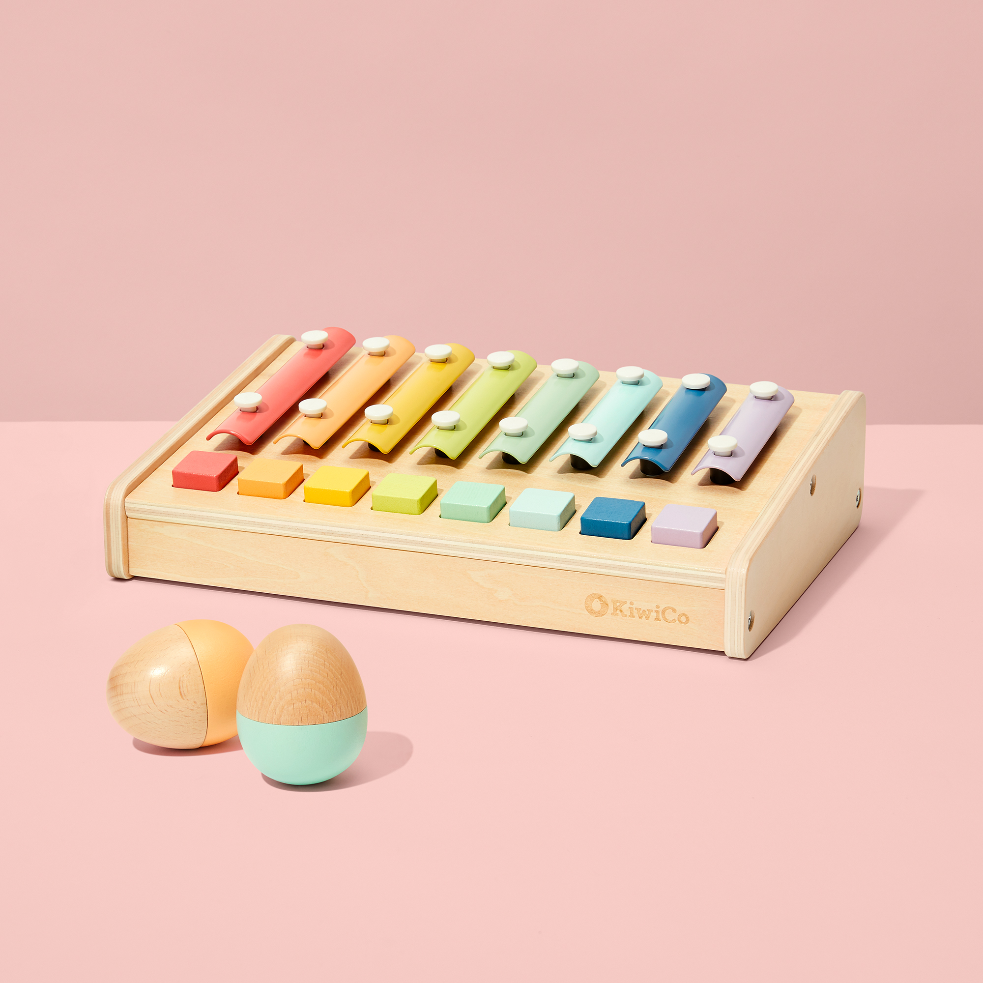 KiwiCo Piano Xylophone And Shaker Set.