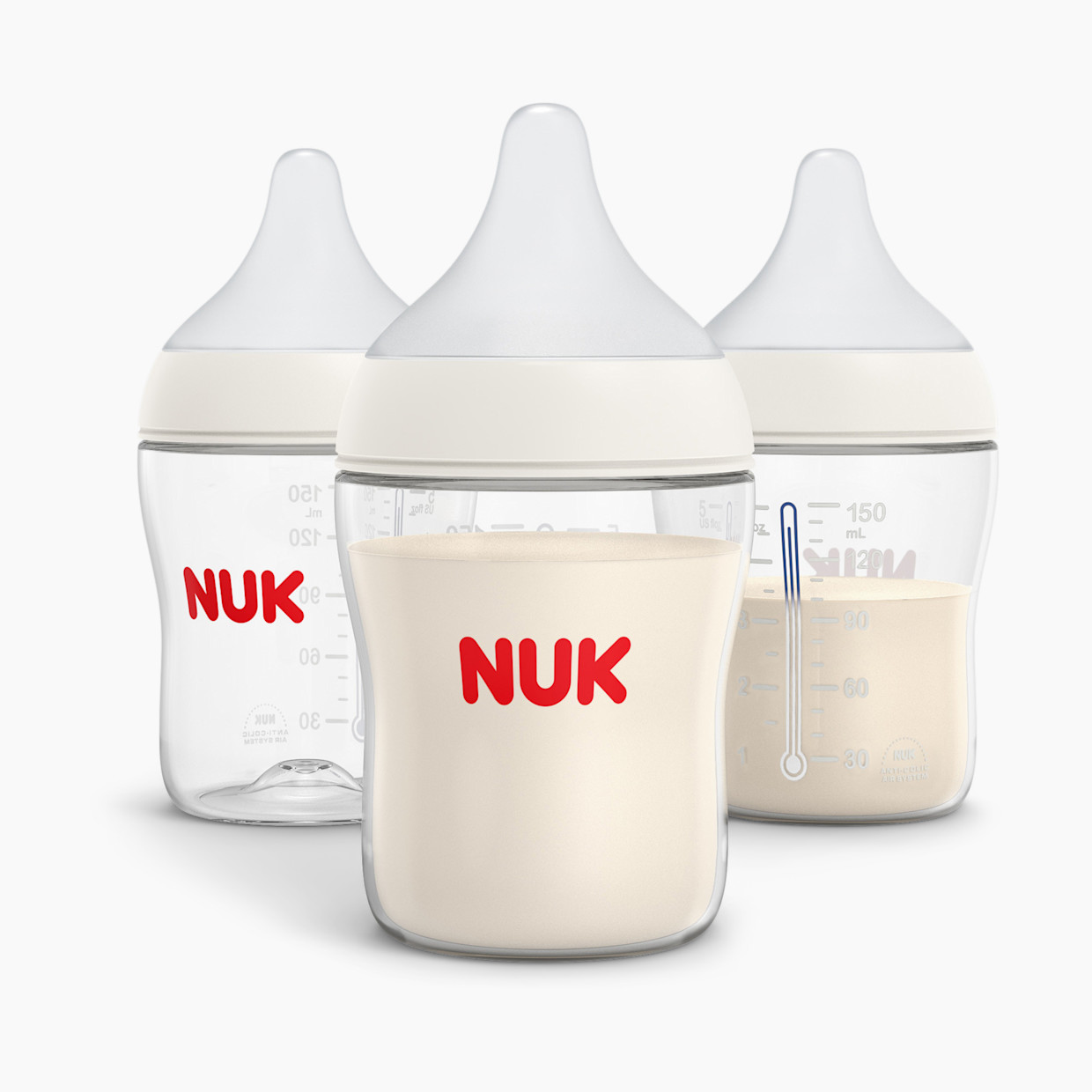 NUK Perfect Match Bottle (3 Pack) - 5 Oz.