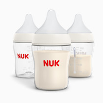 NUK Perfect Match Botella Natural + Anticólicos, 5 oz, Paquete de 3