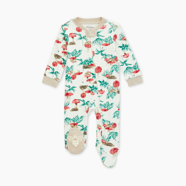 Burt's Bees Baby Sleep & Play Pajamas Organic Cotton - Red And Green, 0 ...