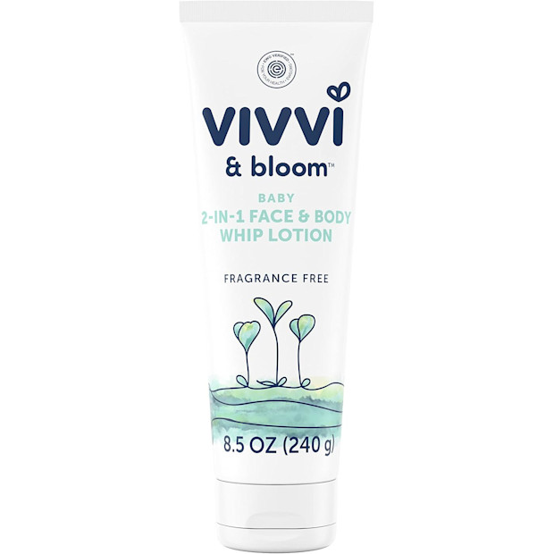 VIVVI & BLOOM 2-in-1 Baby Lotion, Face and Body, for Delicate & Sensitive Baby Skin.