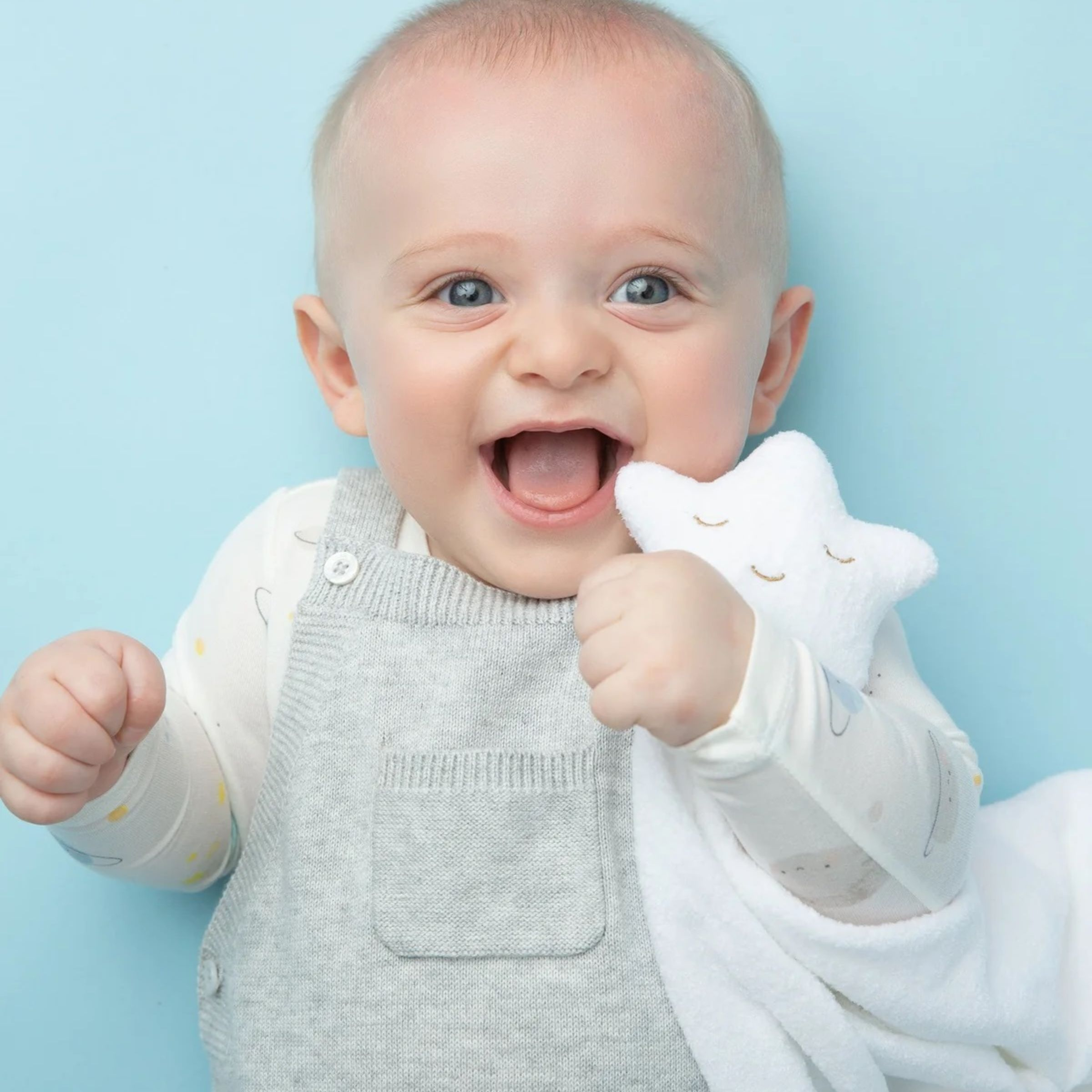 Angel Dear Cuddle Twins White Star, O/S Babylist Shop