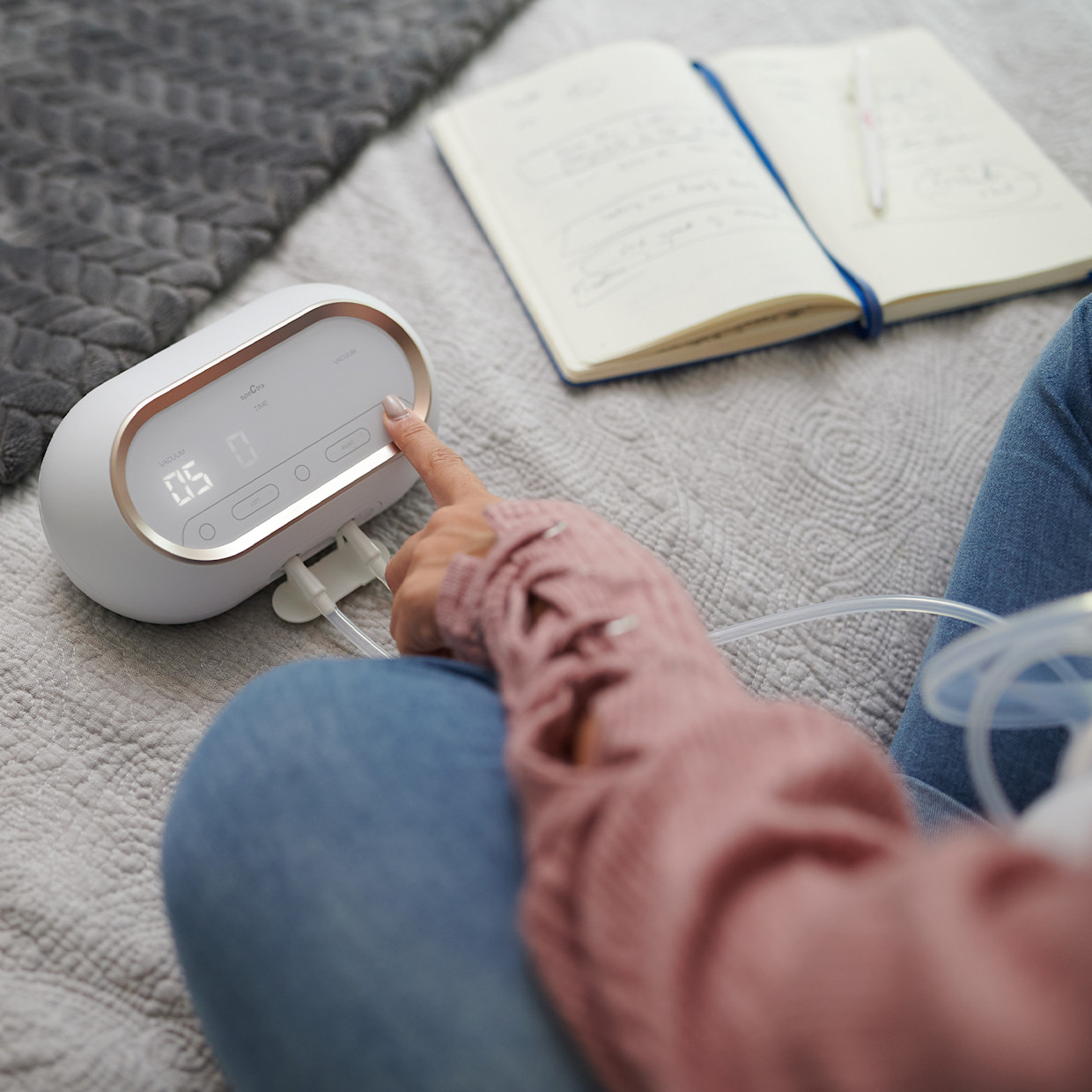 Spectra Synergy Gold (SG) Portable Double Adjustable Breast Pump.