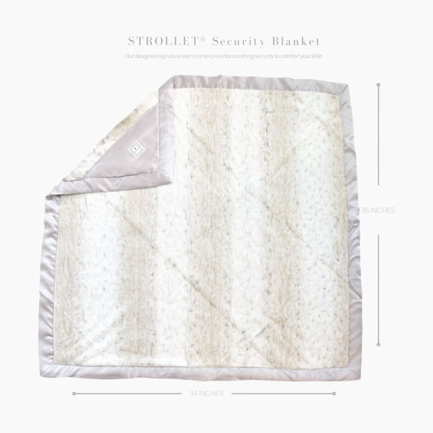 Zalamoon Strollet Blanket - Multi, 36x38.