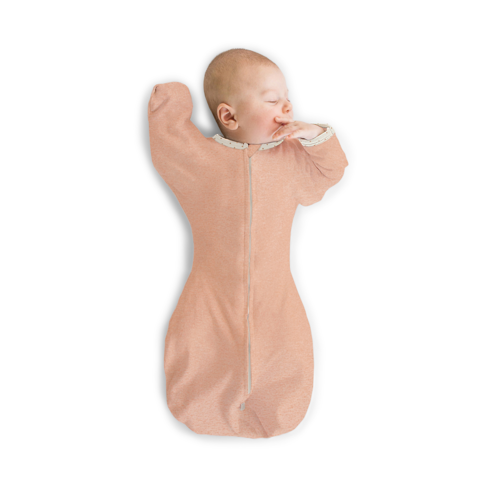 SwaddleDesigns Transitional Swaddle Sack with Arms Up HalfLength