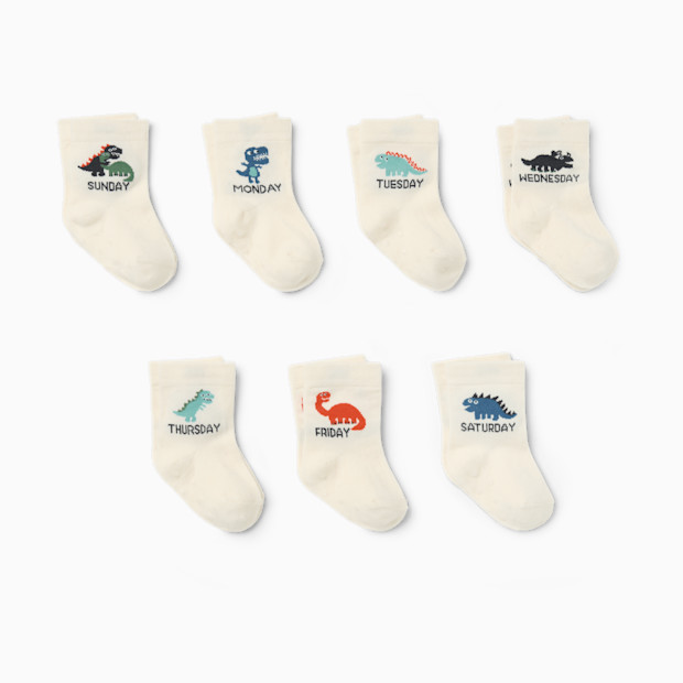 Small Story Days of the Week Crew Socks (7-pack).