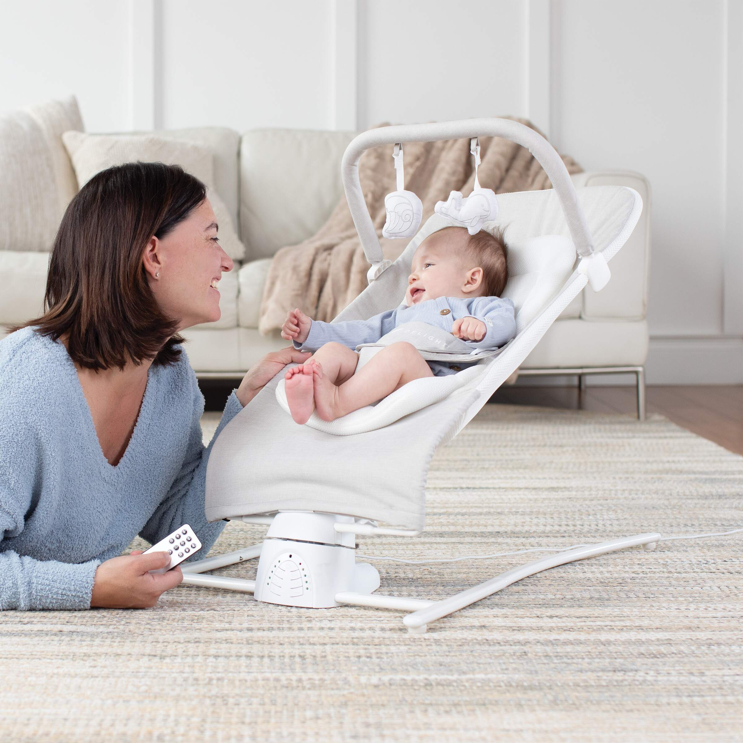 Baby Delight Alpine Wave Deluxe Bouncer.