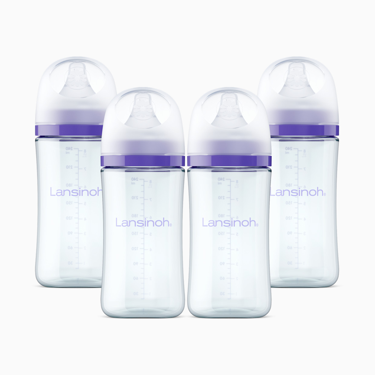 Lansinoh Glass Baby Bottles - 8 Oz.