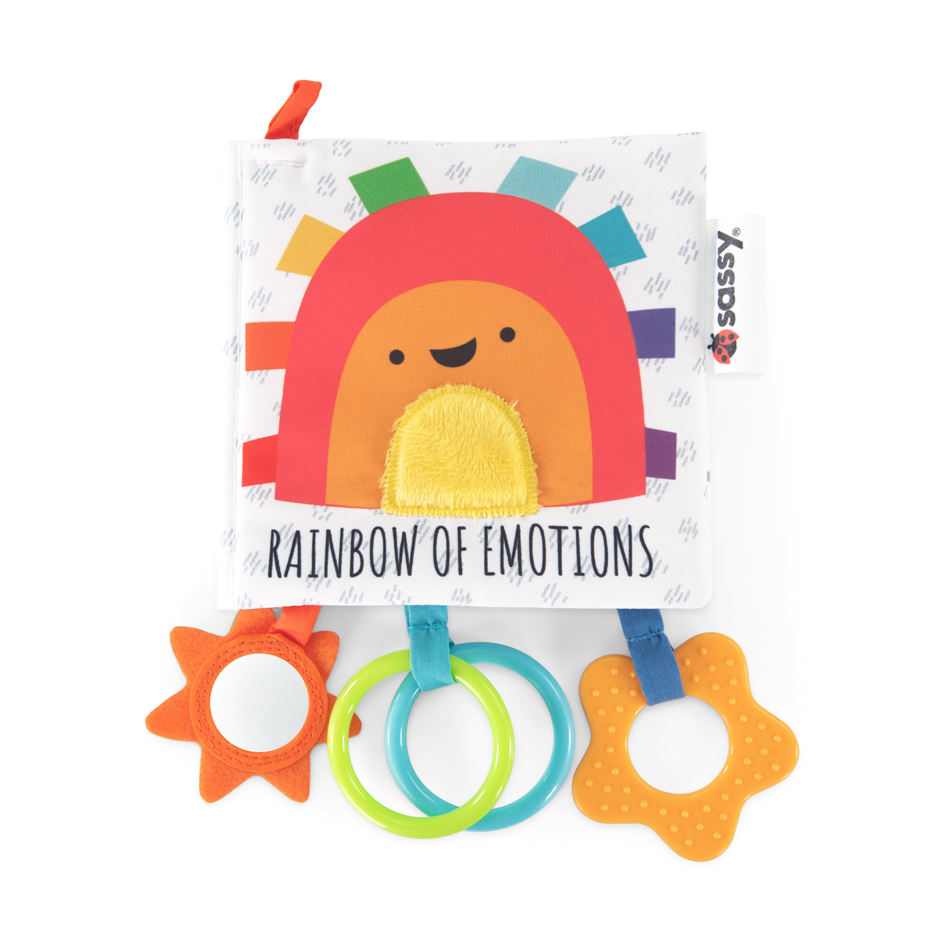 Sassy Rainbow of Emotions Soft Activity Book.