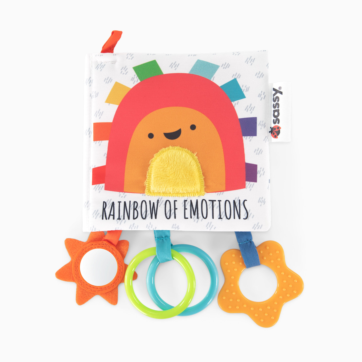 Sassy Rainbow of Emotions Soft Activity Book.