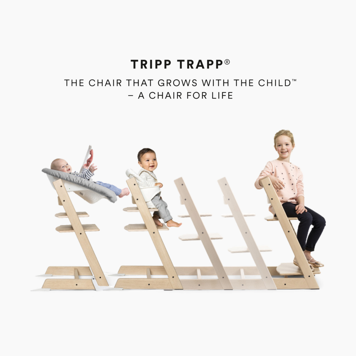 Stokke Tripp Trapp High Chair² - Oak Warm Brown.
