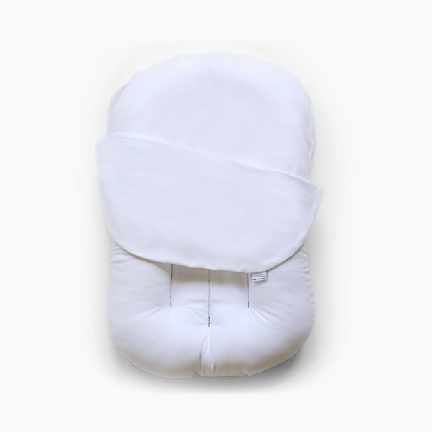 Snuggle Me Organic Original Lounger - Optic White.