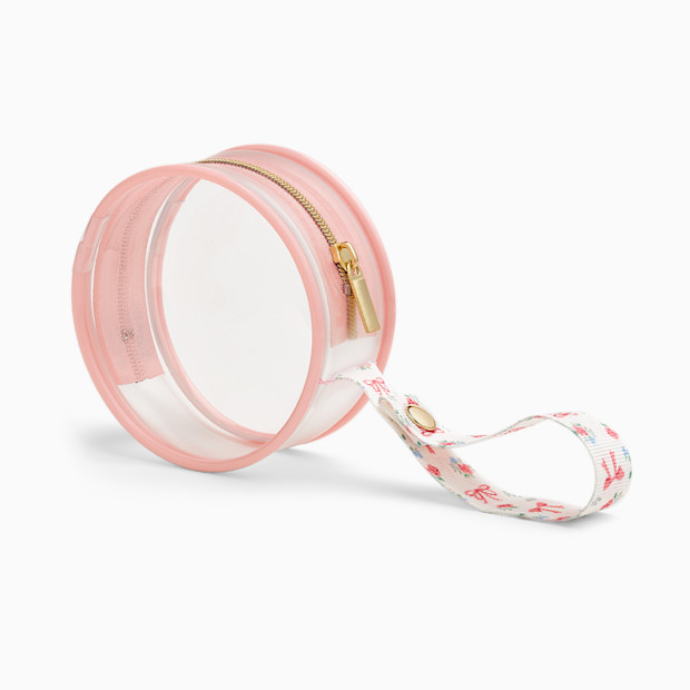 Itzy Ritzy Pacifier Case - Ribbons & Roses.