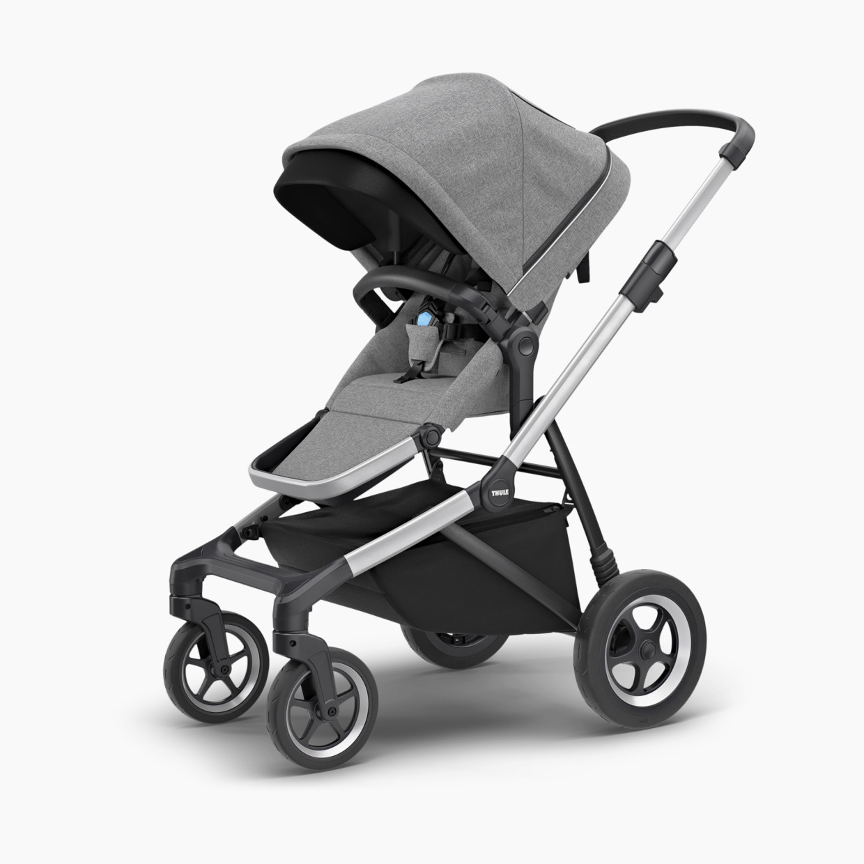 Thule Sleek Stroller - Grey Melange.