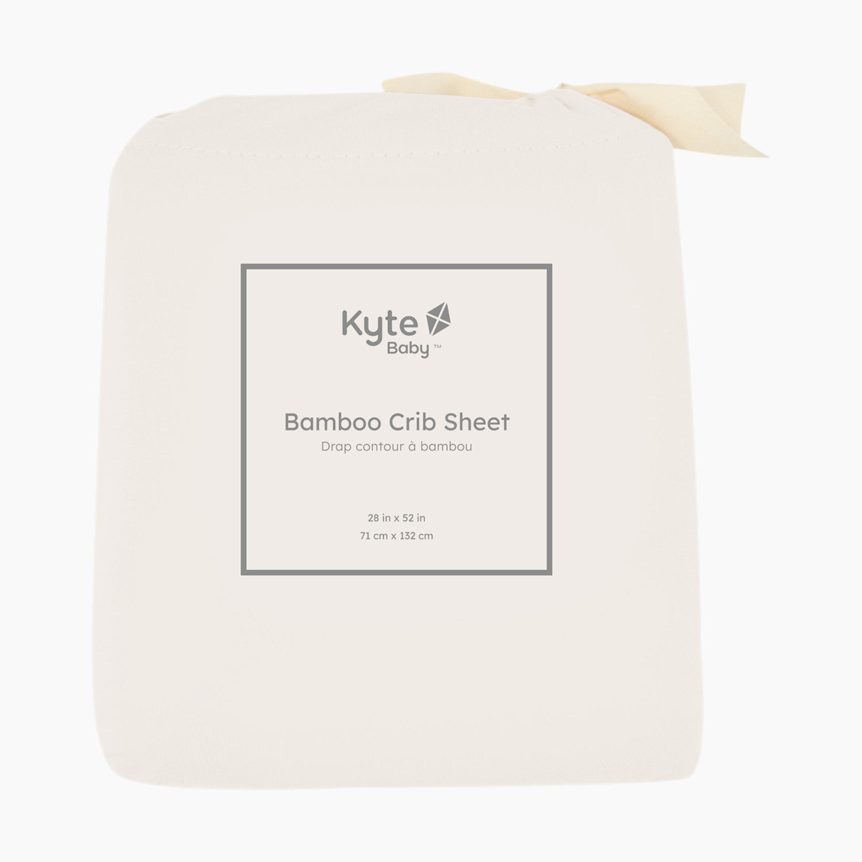 Kyte Baby Crib Sheet - Oat.