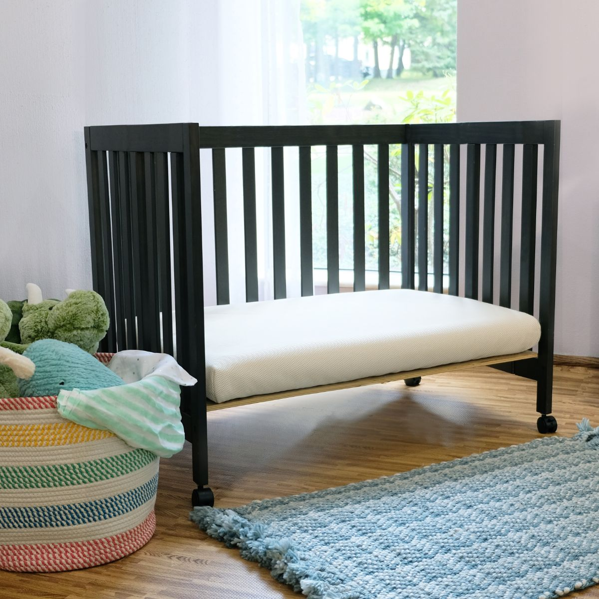 naturepedic organic cotton mini crib mattress