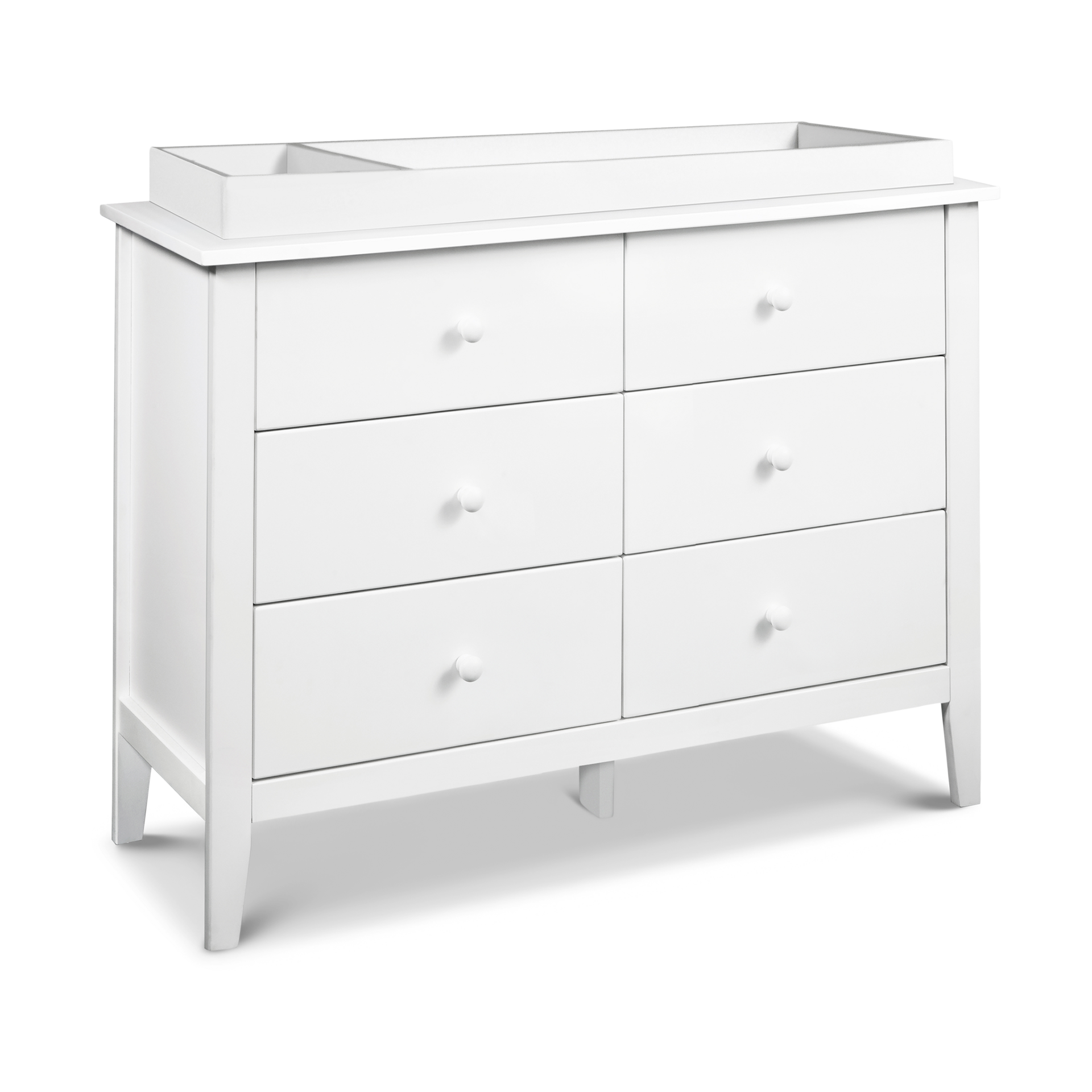 Carter's by daVinci Morgan 6-Drawer Dresser - White.