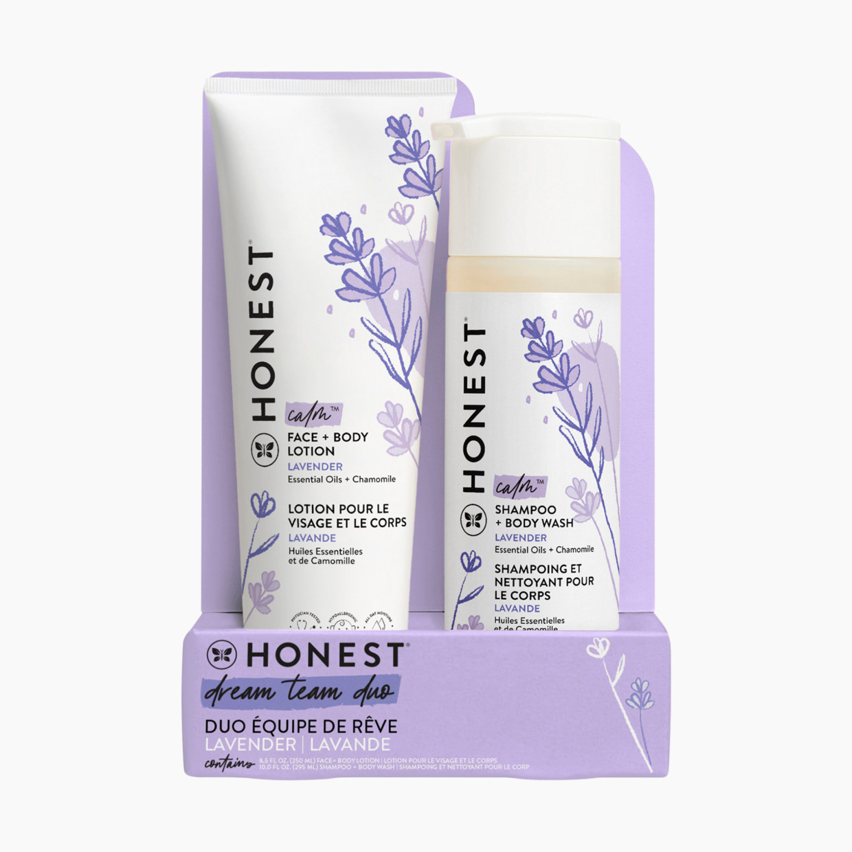 The Honest Company Wash and Lotion Bundle - Truly Calming Lavender.
