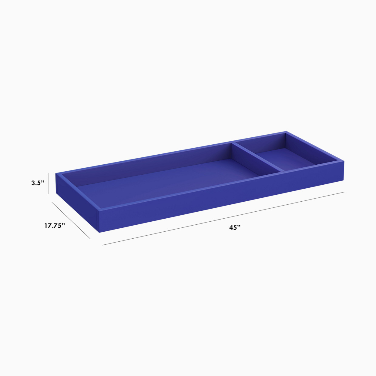 babyletto Universal Wide Removable Changing Tray - Cobalt.