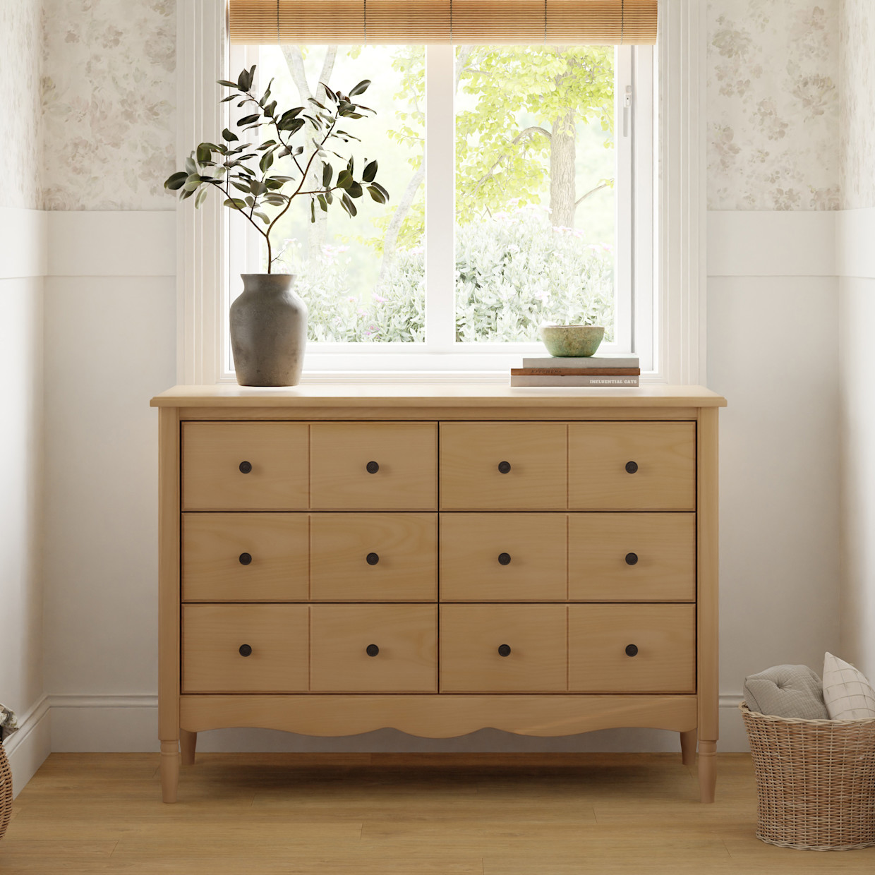 Namesake Liberty 6-Drawer Dresser - Honey.