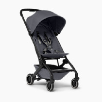 Joolz AER+ Lightweight & Compact Travel Stroller - Portable One-Hand Fold Design - Ergonomic Seat for Infant & Toddler (up to 50 lb) - XXL Sun Hood - Stroller for Airplane -Travel Pouch - Stone Grey