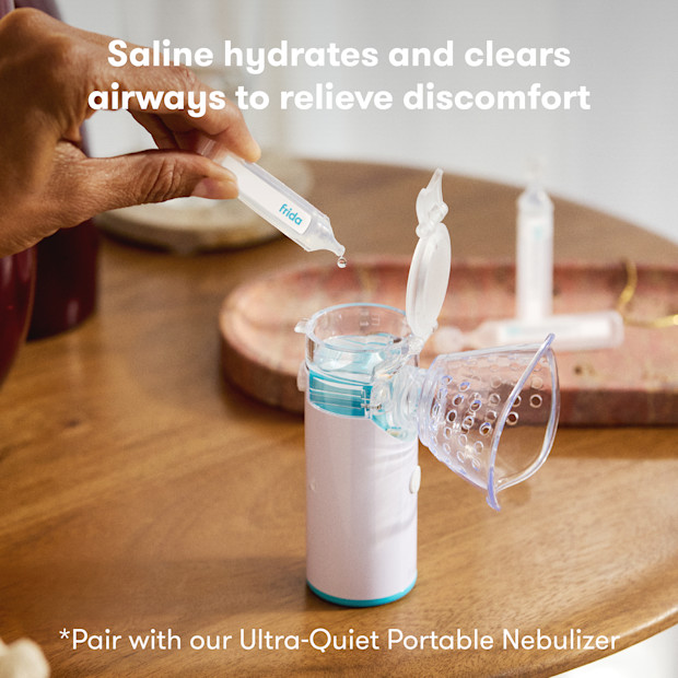 Frida Baby Nebulizer Sterile Saline Vials.
