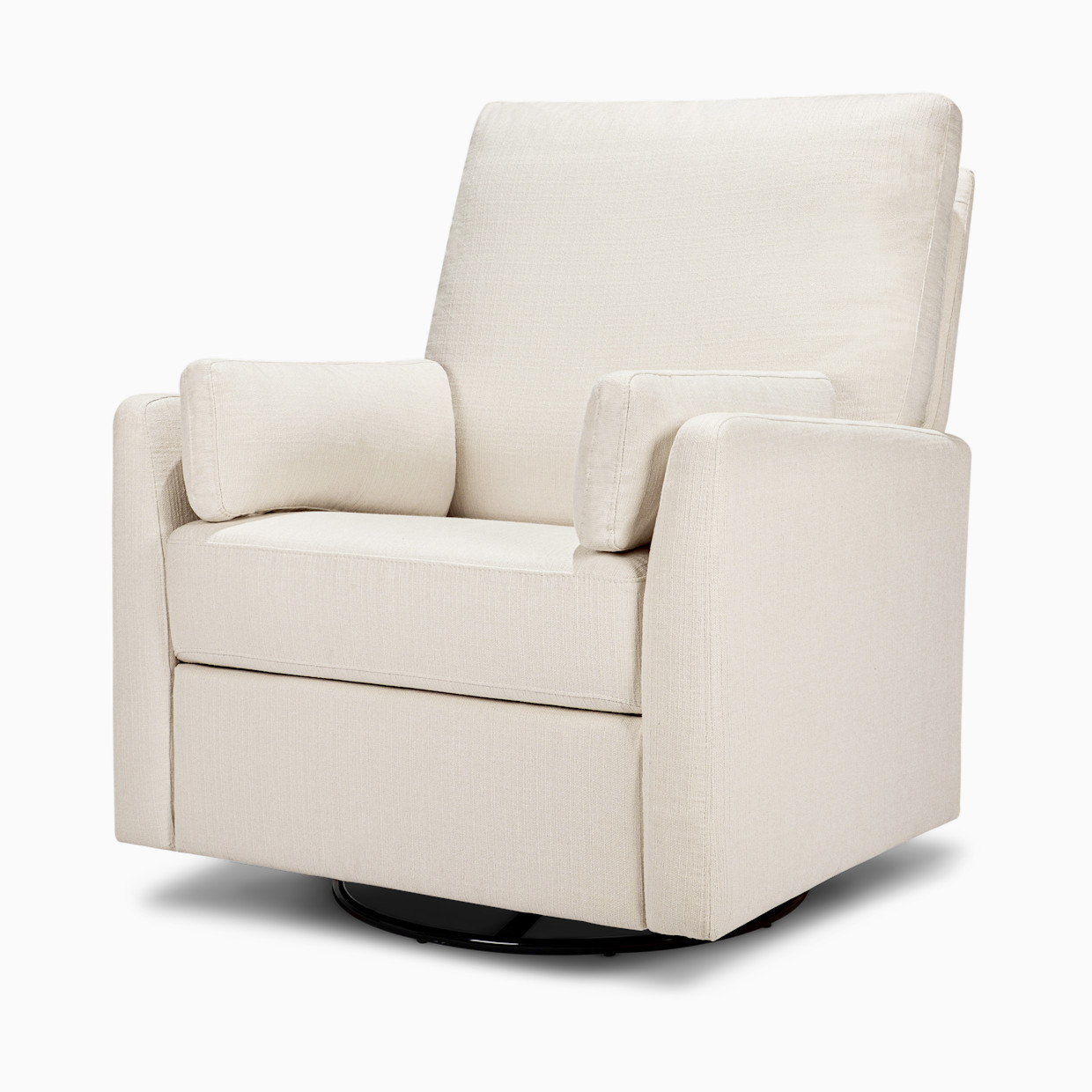 Carter's by daVinci Ethan Swivel Recliner - Performance Cream Linen.