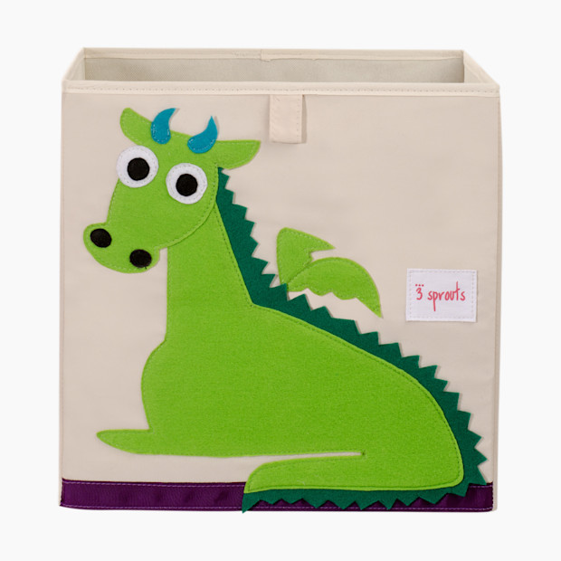 3 Sprouts Storage Box - Green Dragon.