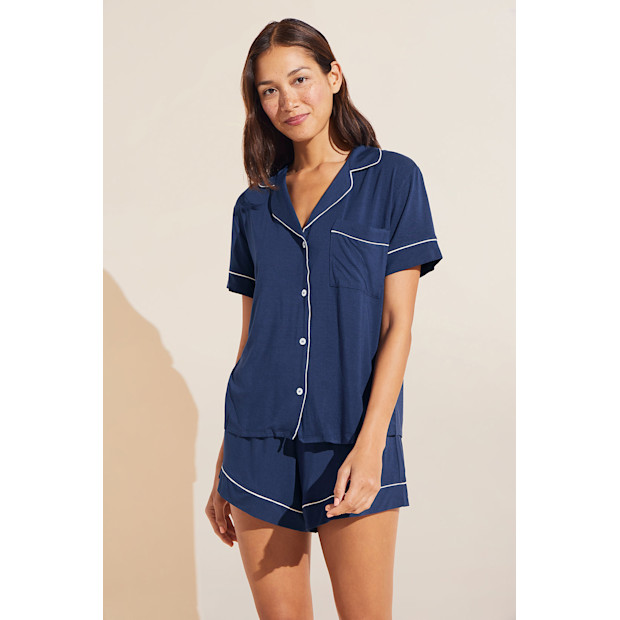 Eberjey Gisele TENCEL Modal Relaxed Short PJ Set - $128.00.