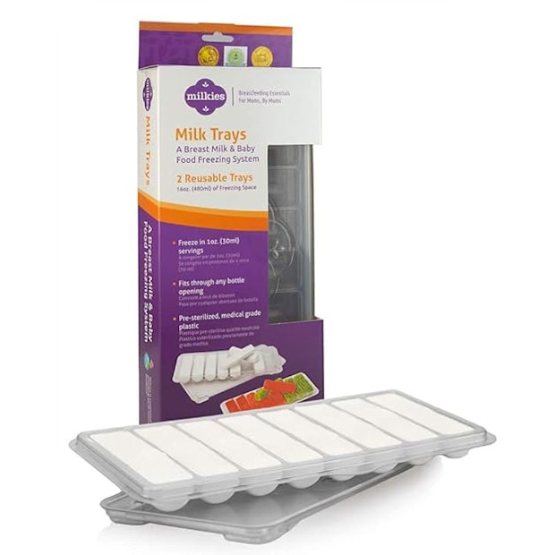 Milkies Fairhaven Health Milk Tray with Lid.