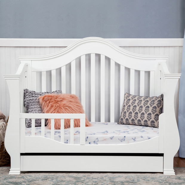 Namesake Ashbury 4-in-1 Convertible Crib with Toddler Bed Conversion Kit - Warm White.