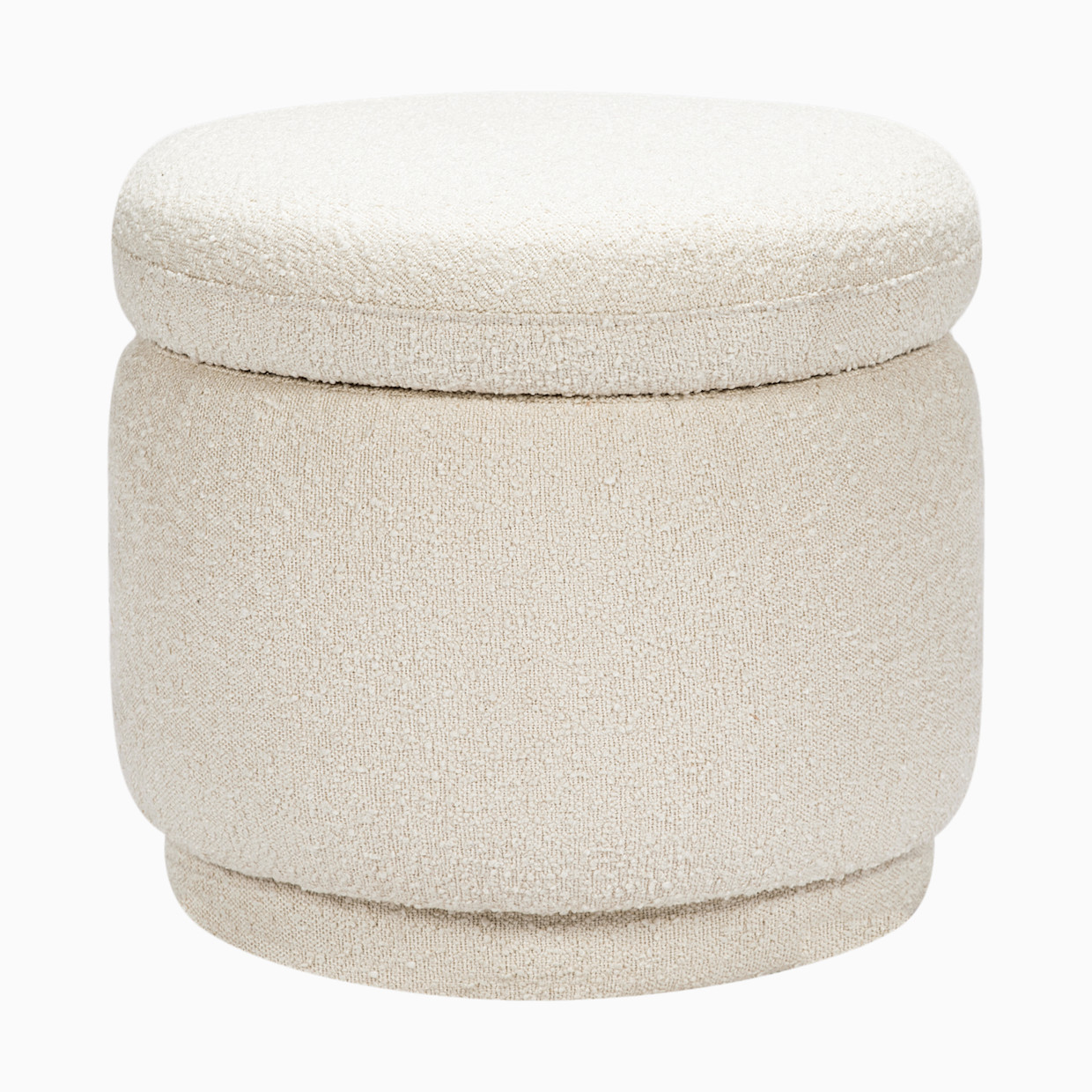 babyletto Enoki Storage Ottoman - Ivory Boucle.