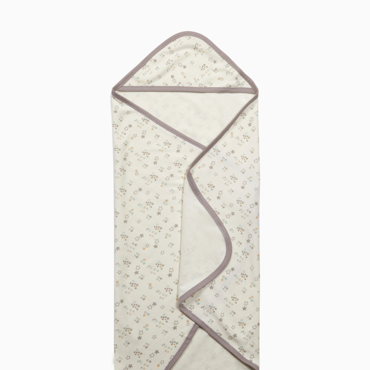 Small Story 6-Piece Organic Bath Time Set - Grey Stars.