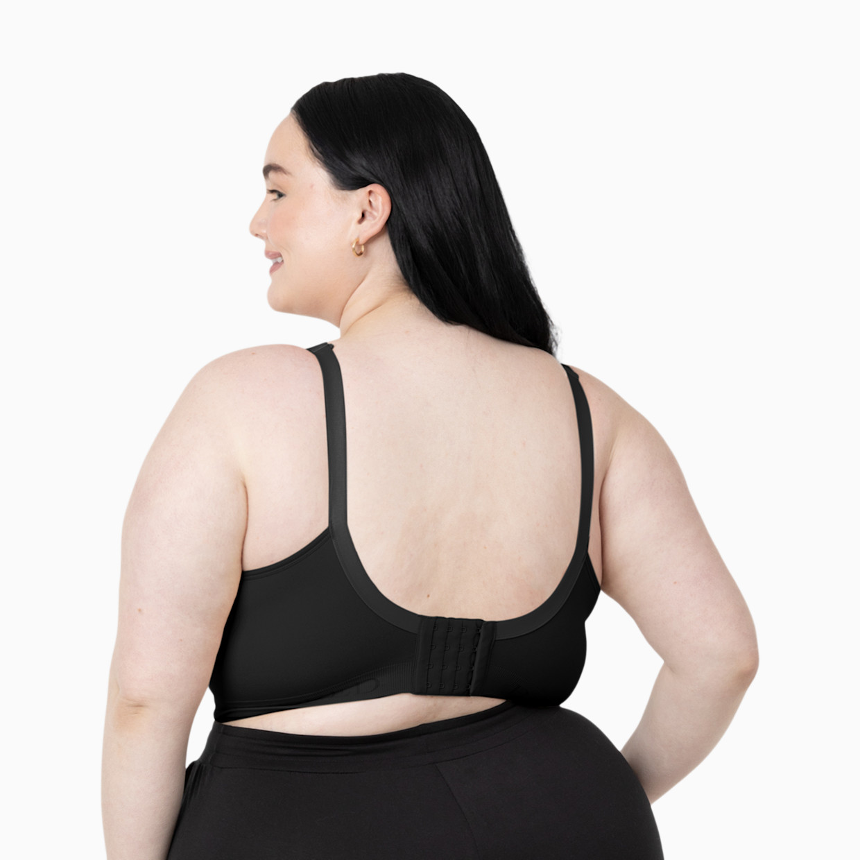 Kindred Bravely Signature Sublime Contour Maternity & Nursing Plunge Bra - Black, 1 X Busty.