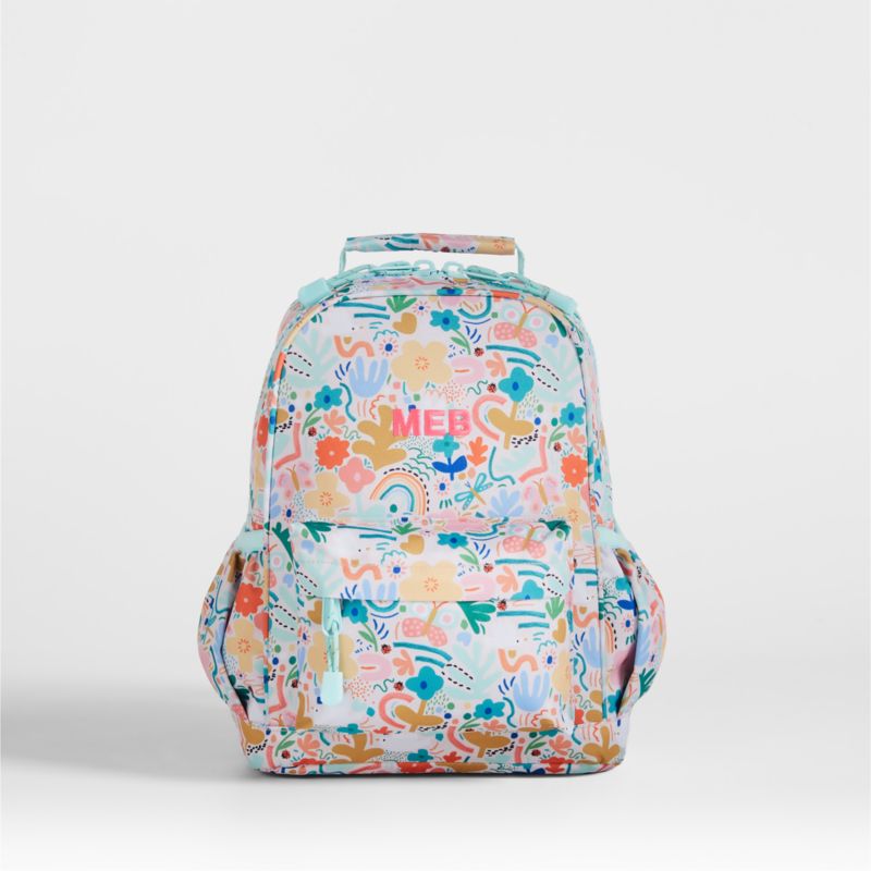 Crate&kids Flower Garden Small Kids Backpack with Side Pockets - $39.00.