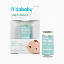 Frida Baby Breathefrida Vapor Bath Drops, Baby Congestion Relief with Eucalyptus Essential Oil for Humidifier, Aromatherapy Oil Help Baby Breathe Easy