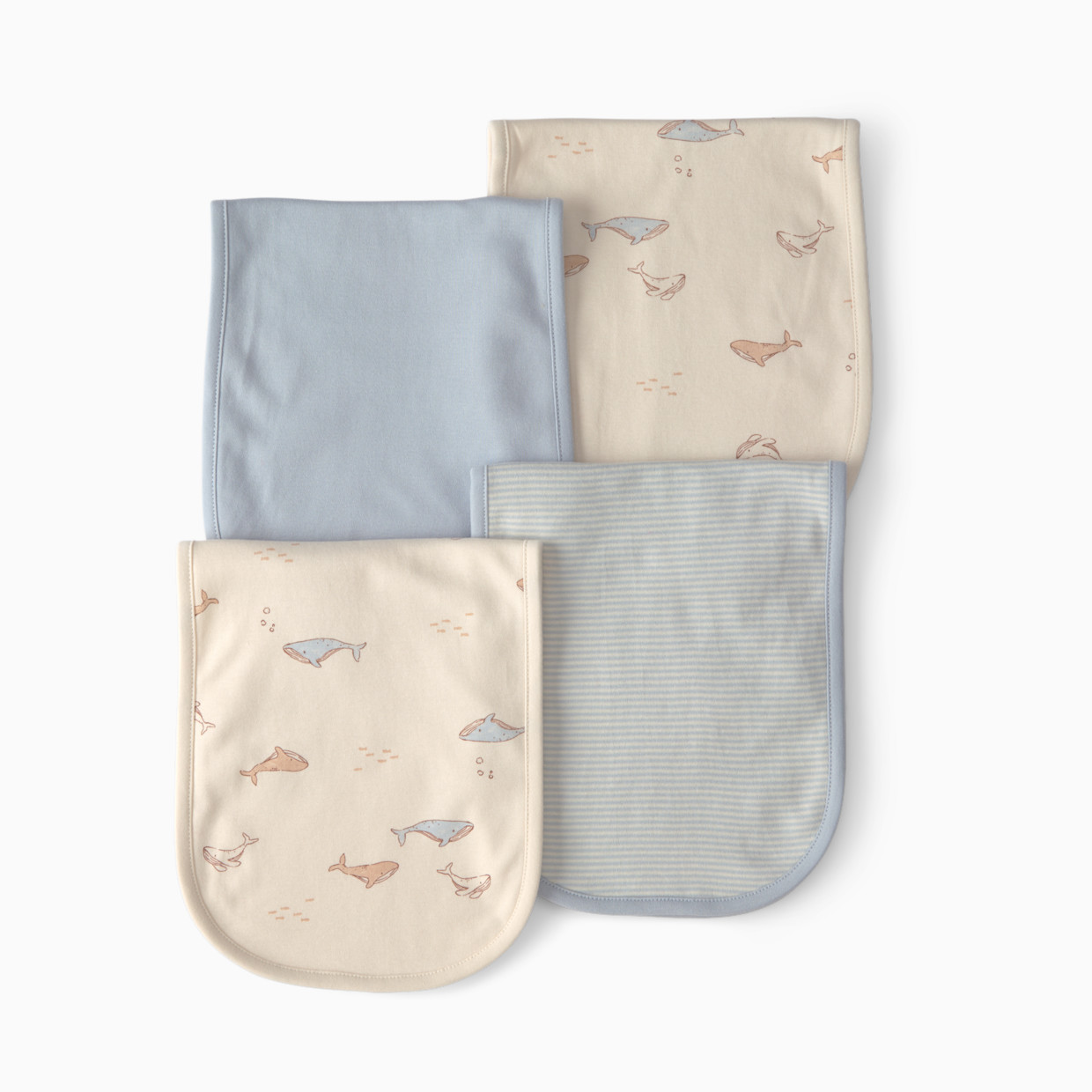 Carter's Burp Cloth (4 Pack) - Whale.