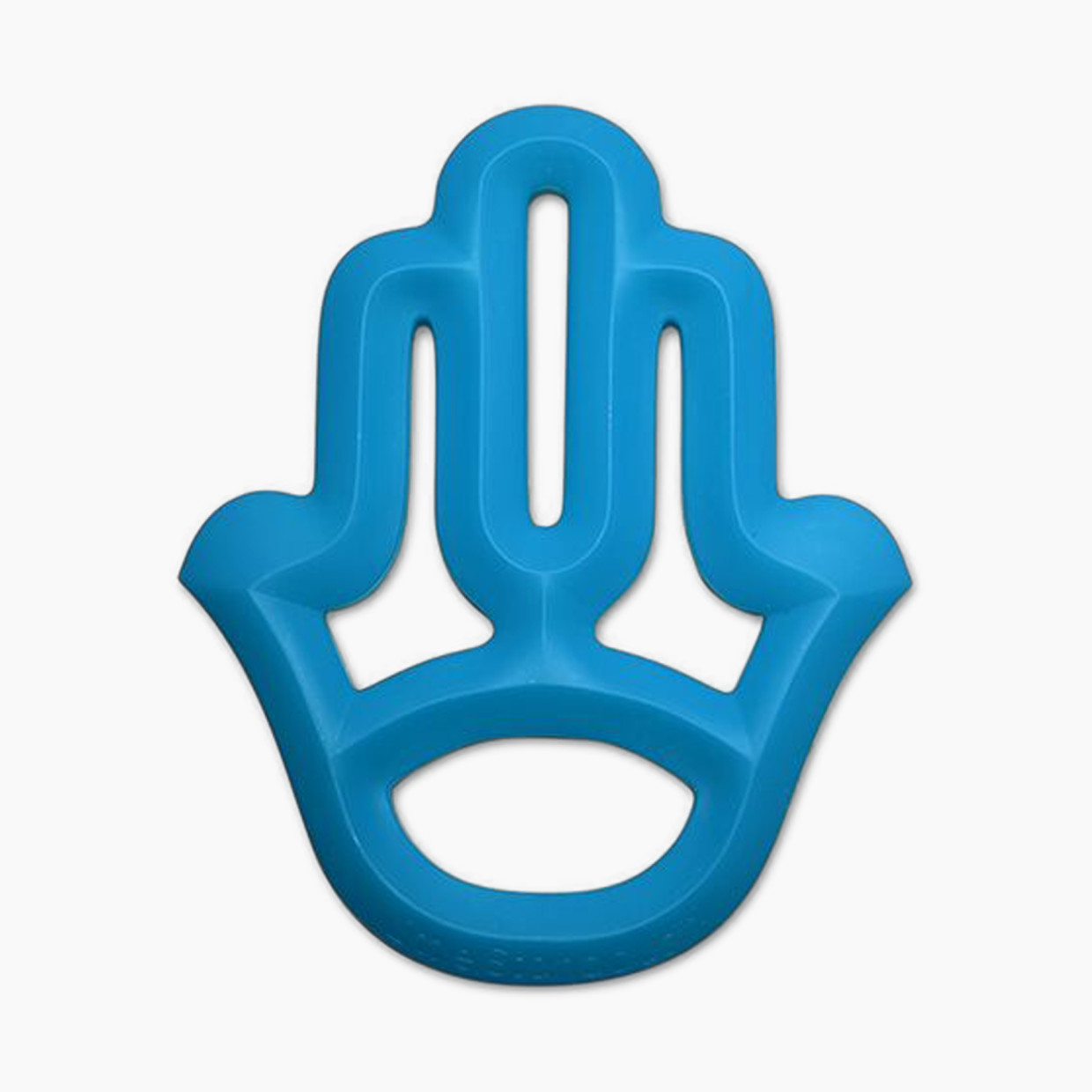 Little Standout Silicone Teether - Hand Blue.