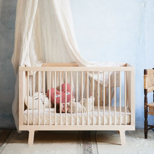 Oeuf Sparrow Crib - Birch.