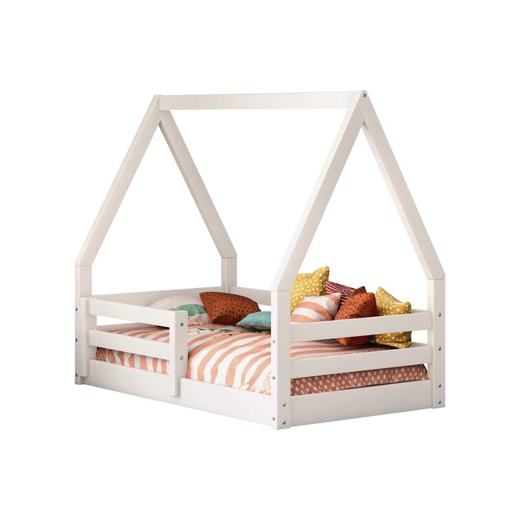 Harriet Bee Zhao Toddler Solid Wood Bed.