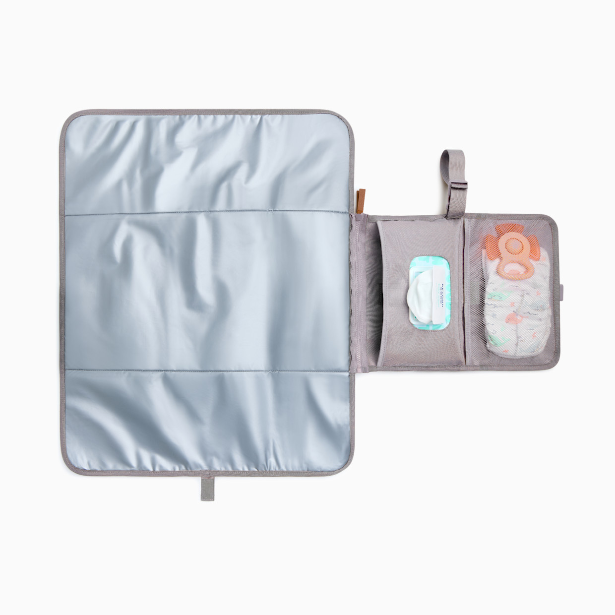 Sprucely Portable Changing Pad - Grey.
