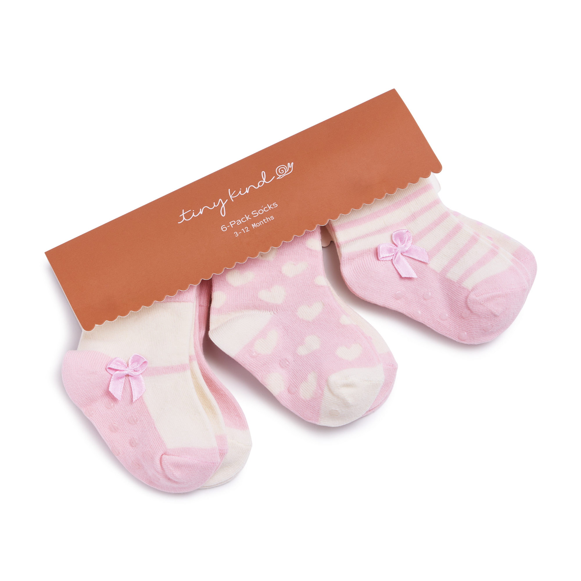 Tiny Kind 6-Pack Socks.