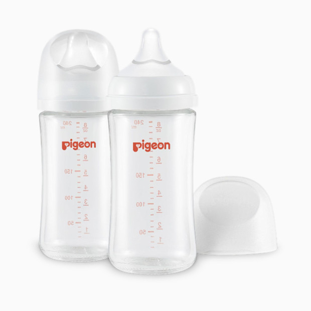 Pigeon Glass Anti-Colic Nursing Bottle Wide Neck.
