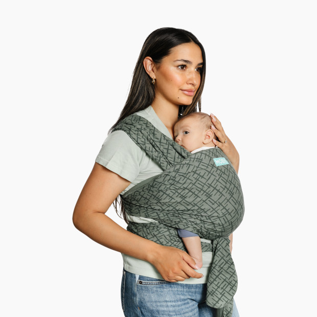 Moby Classic Wrap Carrier - Olive Etch.