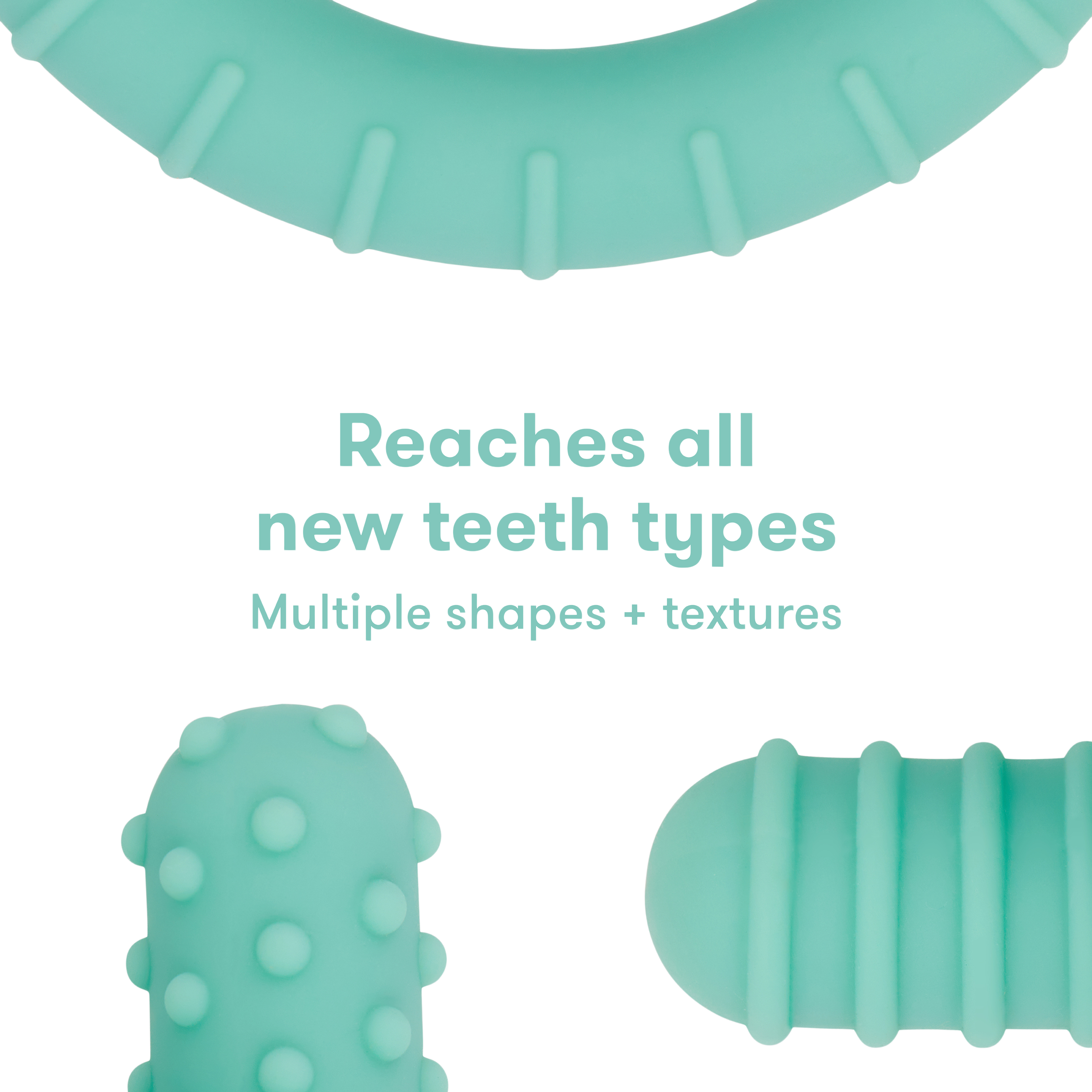 Frida Baby Get-A-Grip Teether - Teal.