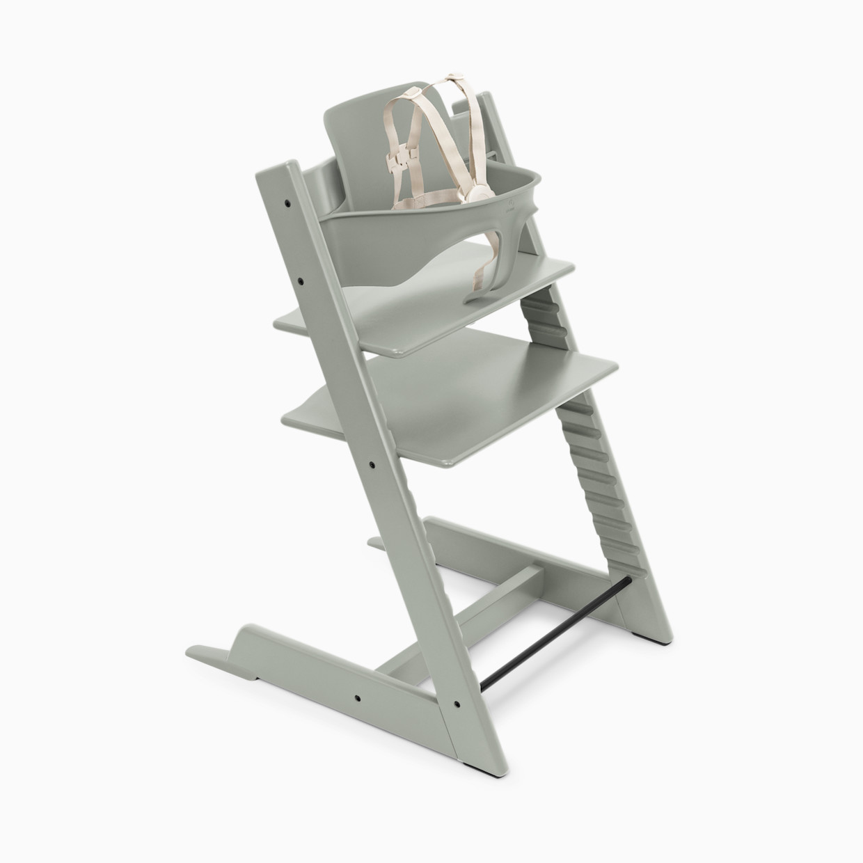 Stokke Tripp Trapp High Chair Complete² - Glacier Green/Glacier Green/White Tray.