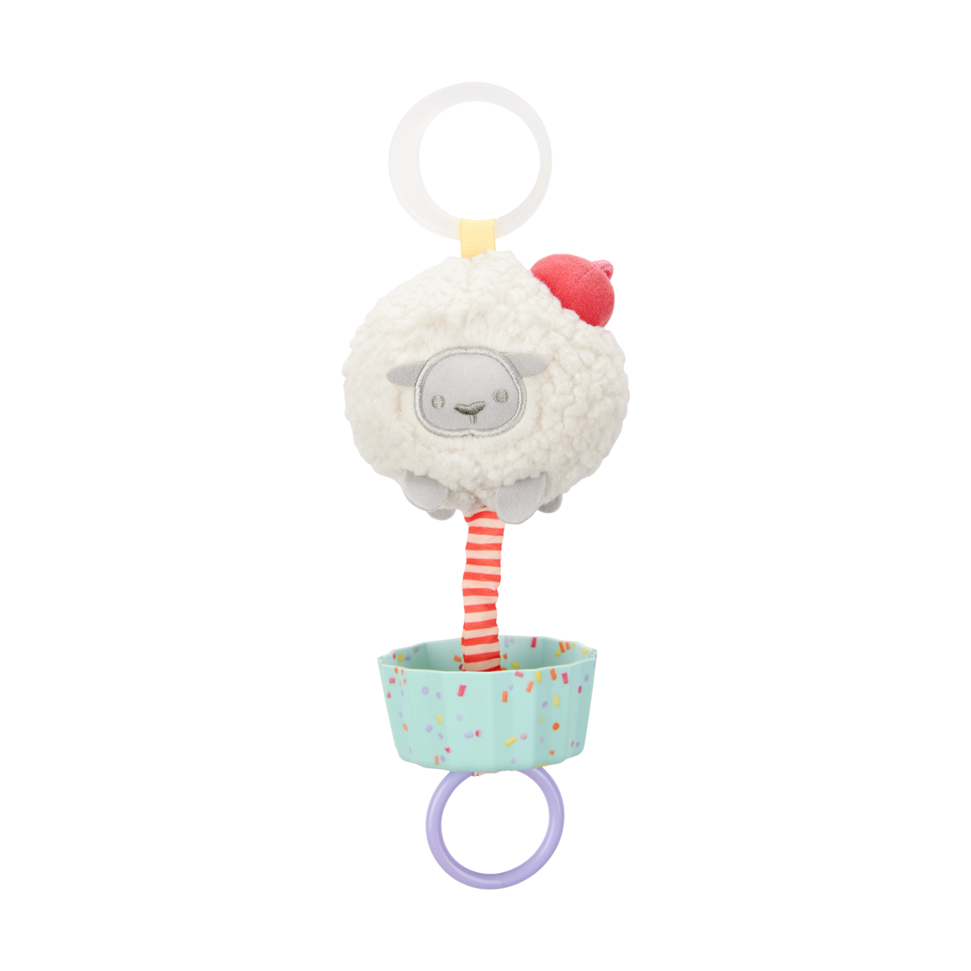 Skip Hop Sweet Sheep Jitter Stroller Toy.