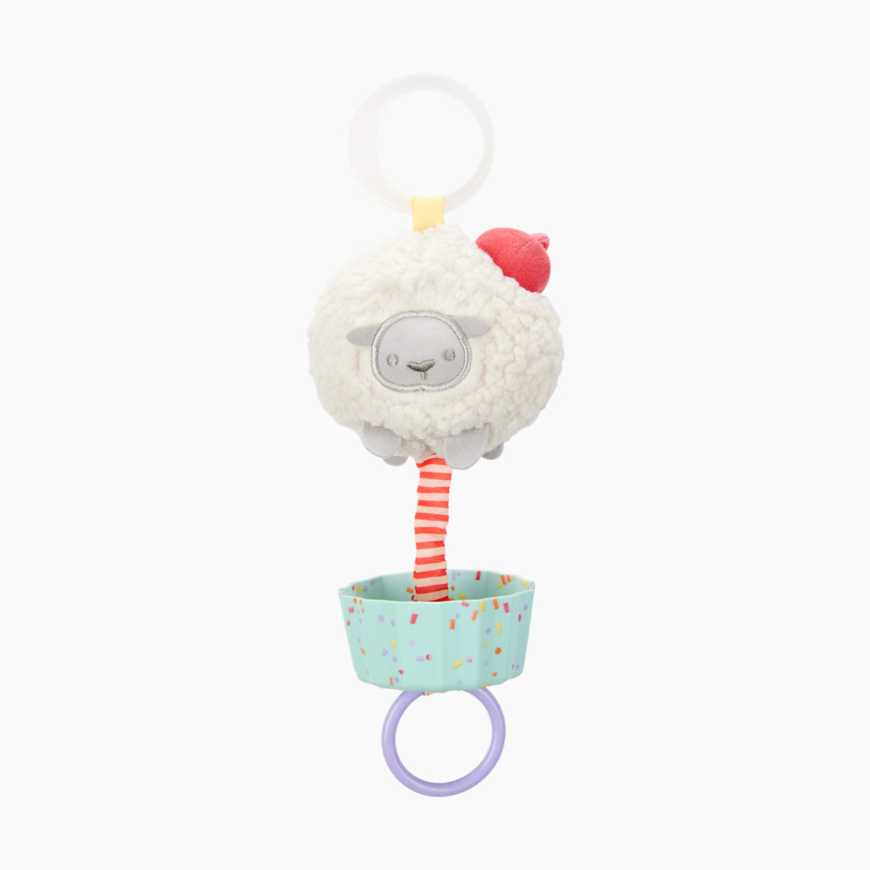 Skip Hop Sweet Sheep Jitter Stroller Toy.