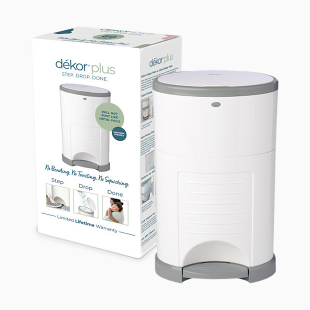 dekor Plus Diaper Pail - White - $54.99.